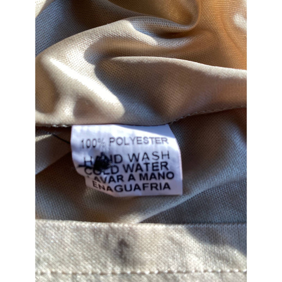 Woman’s long dress size xs small black crochet sleeveless spaghetti strap liner - Picture 11 of 13